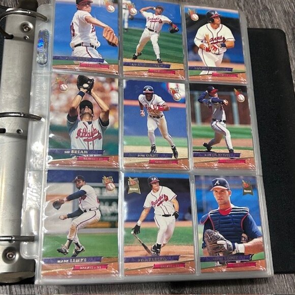 1993 Fleer Ultra Baseball Complete Set Series 1&2 650 Cards In Binder…41 HOFers - Picture 2 of 8